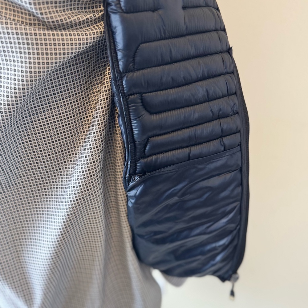The North Face Women’s Pro 900 Navy Down Quilted Puffer Vest Vintage Gorpcore - Picture 6 of 11